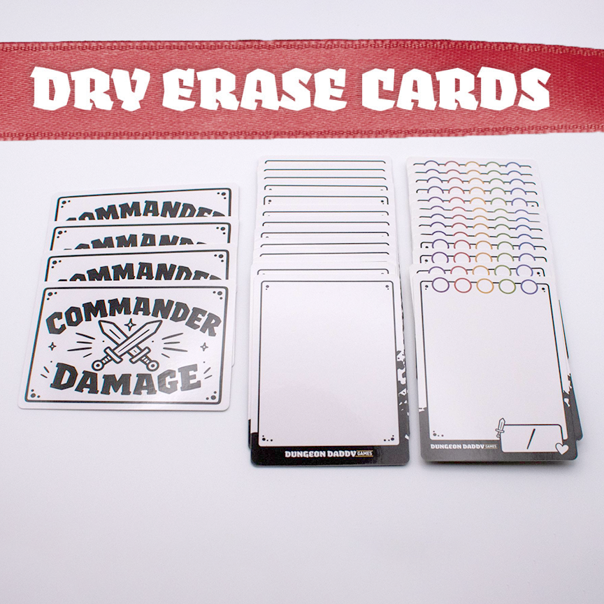 MTG Dry Erase Cards
