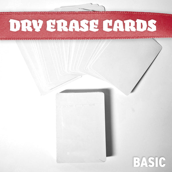 Basic Dry Erase Cards – Dungeon Daddy Games